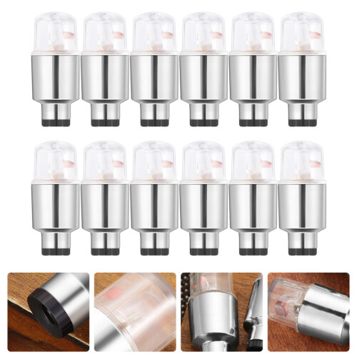 12 Pcs Cykelbelysning Däckhylsa Styrbelysning Däckhjul 1