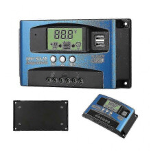 (80A) high qualitySolar Controllers Mppt 100a 80a 60a 50a 40a 30a Dual Usb Lcd Display 12v 24v - Xc
