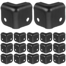 16Pcs Smyckeskrinsskydd Scenhögtalare Hörnbeslag Träask 31 Mm