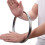 1 St Wing Rostfritt Ring Handstyrketräningsring (Silver) 10