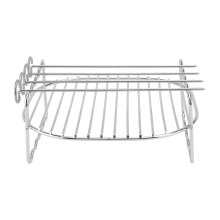 Set Ugnsgaller Ång Kylningsgaller Måltalig Galler Silver