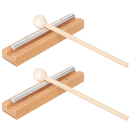 2 Set Meditationsskållor Uppmärksamhetsklocka För Klassrum 1
