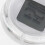 White Motorcycle Car Dash Clock Waterproof Compact Self-Adhesive 6