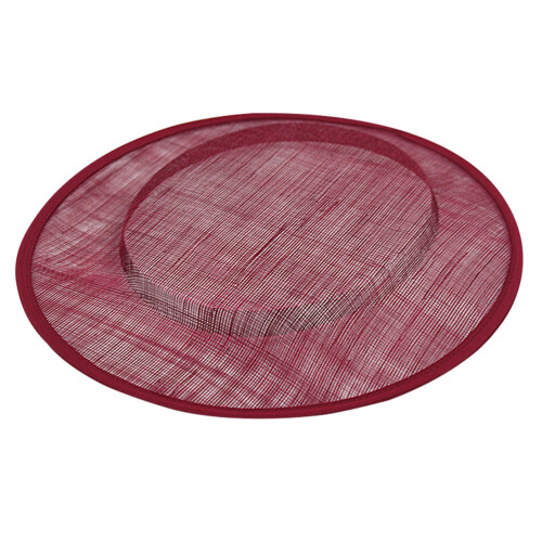 Wommen Sinamay Bas Cocktailhatt Fascinator Hatt