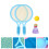 1 Set Barns Baddmintonracket Träningsutrustning Sport 6