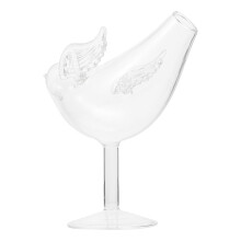 1 St Kopp Transparent Med Fågel Design