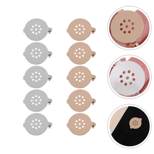 10Pcs Diy Broschbaser Smyckestillbehör Säkerhetsbrosch 2