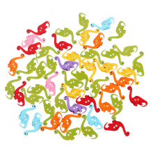 100Pcs Dekorativa Dinosaurier Syknappar Kreativ Diy Sybeslag