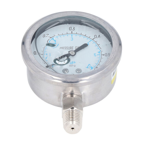 Manometer 1/4 NPT Genauigkeitsstufe 2,5 1