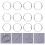 1 Set 20 St 3 Cm Binderingsringar För Blad Nyckelringar (Silver) 3