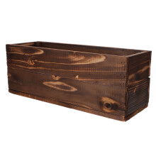 Wood Planter Box Fönsterlåda Plantkärl Rektangulärt Trärk