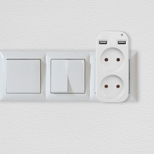 European Power Adapter Utsläpp Usb Utsläpp - 2