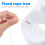 50Pcs Hatt Elastiska Rep Textilfästingar DIY Mask Ca 30Cm 6