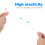 50Pcs Hatt Elastiska Rep Textilfästingar DIY Mask Ca 30Cm 7
