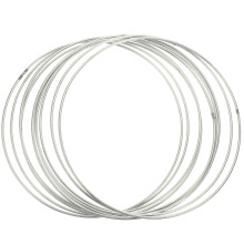 15 St Drömfångare Hängt Metallringar Macramé Hantverk Diy Material