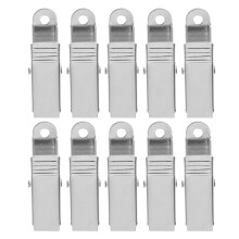Metalklämmor 10St Minikrokodilkärror Kabelförvaring Organisation