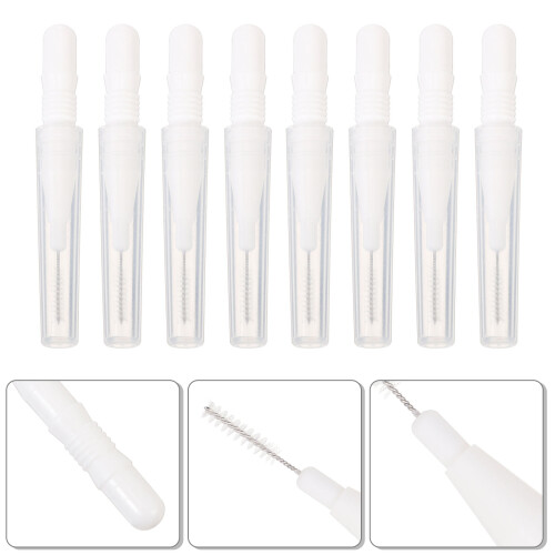 20Pcs Mini Mekupborstar För Ögonbryn Och 2