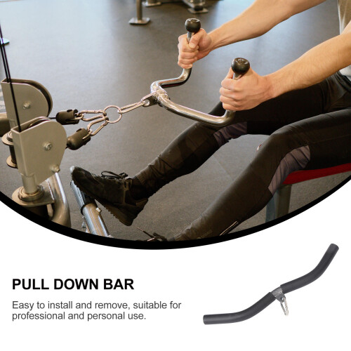 Set Pull-Downstång För Ryggträning 1