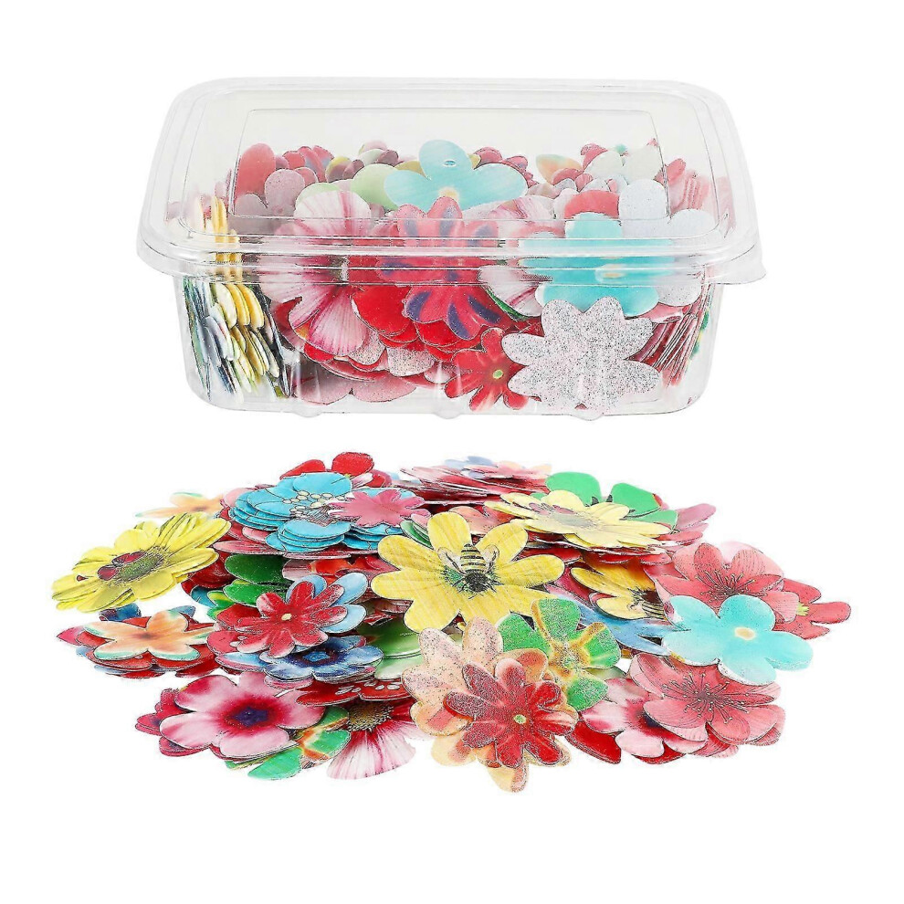 Edible cake decorations, edible flowers, cupcake toppers, sugar paper cakes