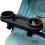 Universal Pram Snack Tray with Adjustable Divider, Black, 35.5x12.6cm 2