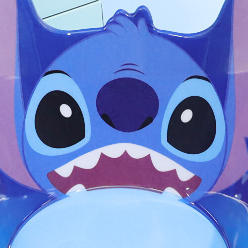 Kinder-Suppenschüssel 3D-Cartoon große blaue 5.6oz 2
