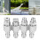 4 in 1 High Pressure Washer Nozzle Adjustable Sprayer Angled 2