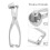 Heavy Duty Nonrust Steel Fruit Stoners Tool For Cherries Grape 5