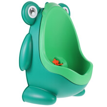 1Pièces Urinal Enfant Garçon Vert Cartoon PP Installation Murale
