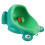1Pièces Urinal Enfant Garçon Vert Cartoon PP Installation Murale 3