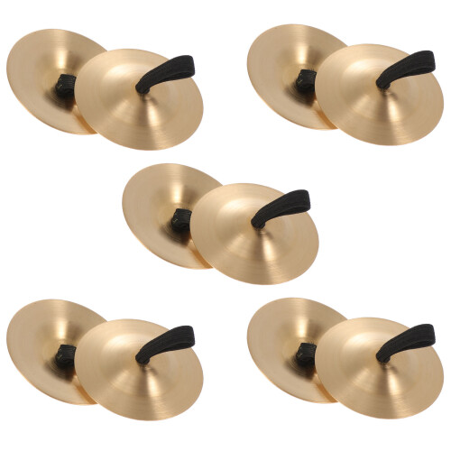 10Pcs Fingercymbaler Bellydans Instrument I