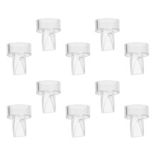 10Pcs Manuell Bröstpump Tillbehör Reverse Backflow Preventer Ankbeslag