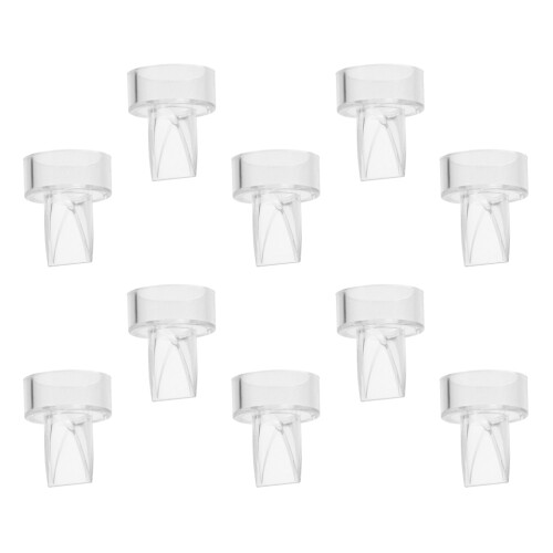 10Pcs Manuell Bröstpump Tillbehör Reverse Backflow Preventer Ankbeslag