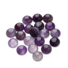 20Pcs 0,4 Cm Lila Kristall Tid Sticker Glasplättar För Smycken