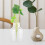 5St Kunstplant Lichtgroen Aquarium Vistentank Ornament Plastic 8