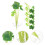 5St Kunstplant Lichtgroen Aquarium Vistentank Ornament Plastic 3