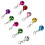 10Pcs Katt Halsbandsklockor Husdjursaccessoarer 8