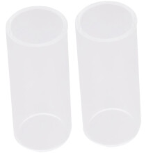 2St Snygga Gitarrglas Slides Glasbottenslidan Gitarrslidan (7Cm)