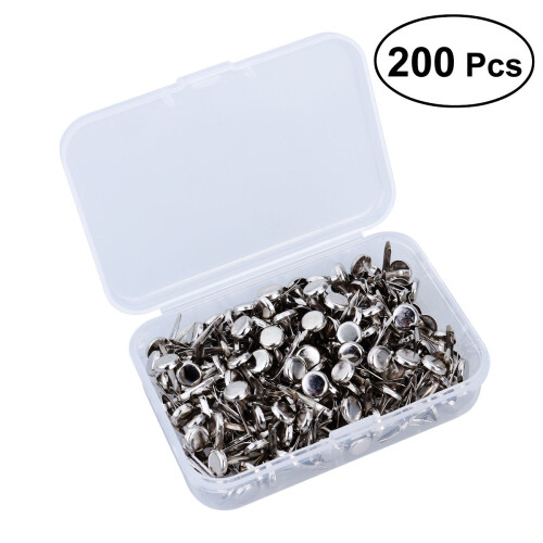 200Pcs Förzinkade Tappar Med Förvaringslåda