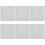 6Pcs Glasögonputsduk Mikrofiberlinsduk Linsrensning Tillbehör 10