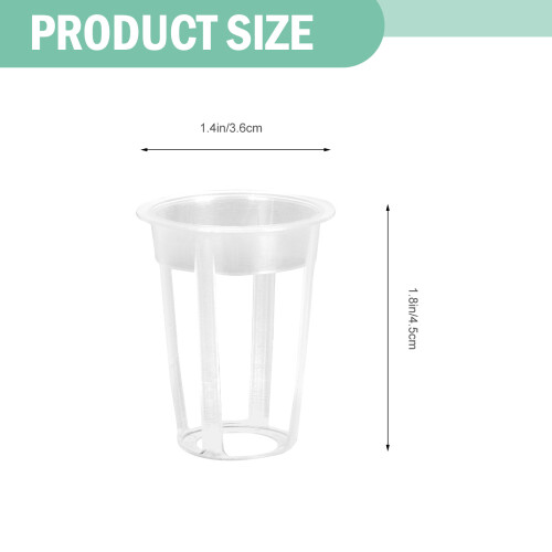 100Pcs Planttillväxtkorgar Hydroponiska För Groddkopp 1