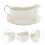 1 Set Ceramic Serving Såskanna Stekgravy Condiment 7