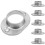 6Pcs Handrail Base Flange Rörfästen Räcke Postfäste Tjocka Hållbara 10