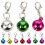 10St Katt Halsbandsklocka Husdjur Hängande Accessoar 6