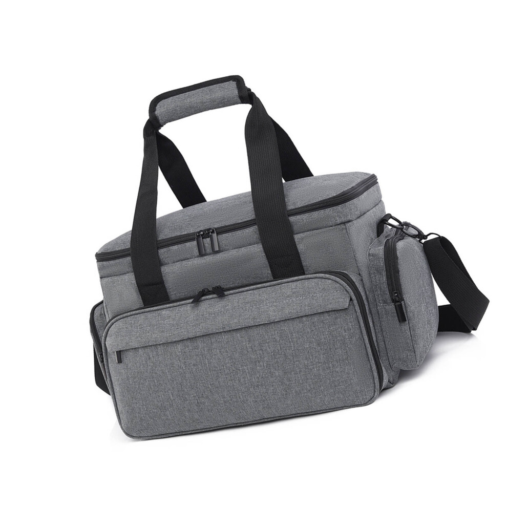 Light/Grey Versatile Travel Friendly Cosmetic Bag Multiple