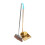1 Set Rostfritt Borste Spade Hushållsrengöring 7
