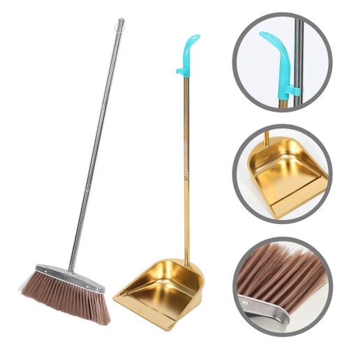 1 Set Rostfritt Borste Spade Hushållsrengöring 1