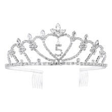 1 Stuk Kinder Verjaardags Kroon Tiara Haarband 5 Jaar