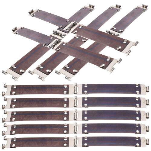 10Pcs 11Cm Metall Flex Fästen För Myntväska