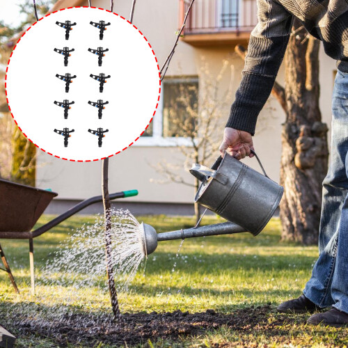 360 Whirling Water Sprinkler Strong Engineering Plastic Building 1