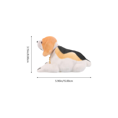 Skakande Hunddekoration För Hem Beagle 2